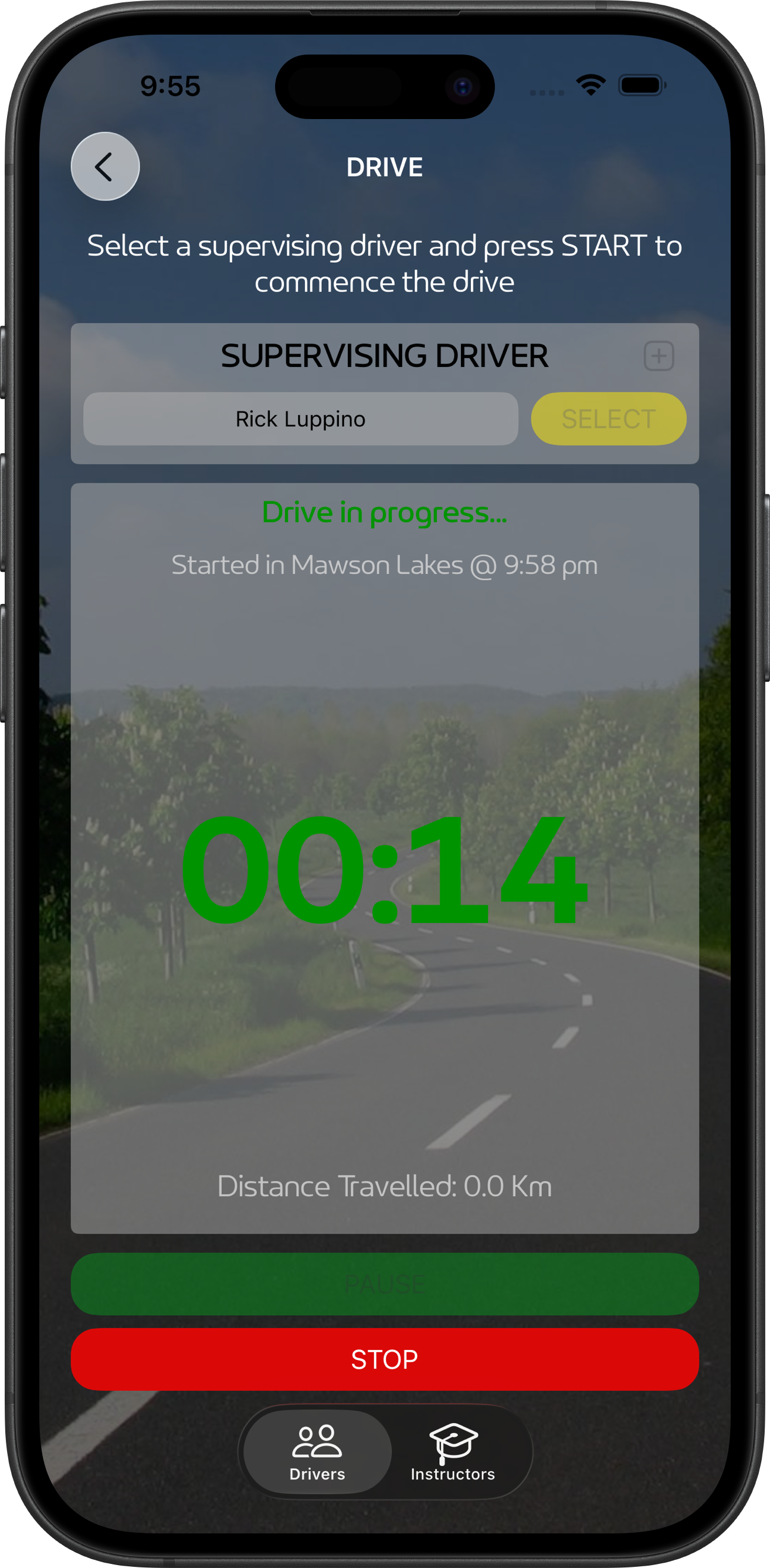 LogMyDrive Logging a Drive